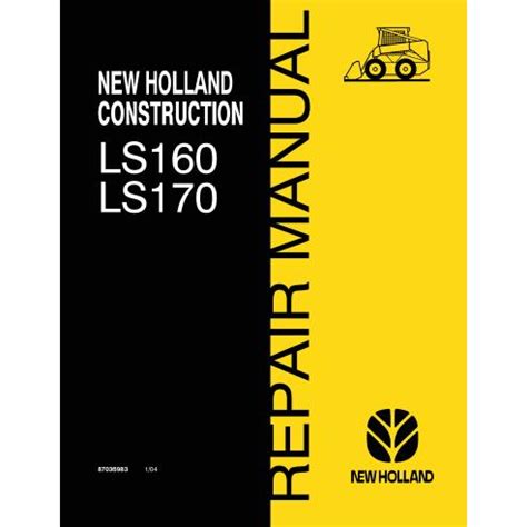 new holland ls160 and ls170 skid steer service manual.pdf|new holland ls160 specifications.